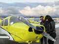 One-on-one consultation with a Flight School LA instructor at Van Nuys Airport
