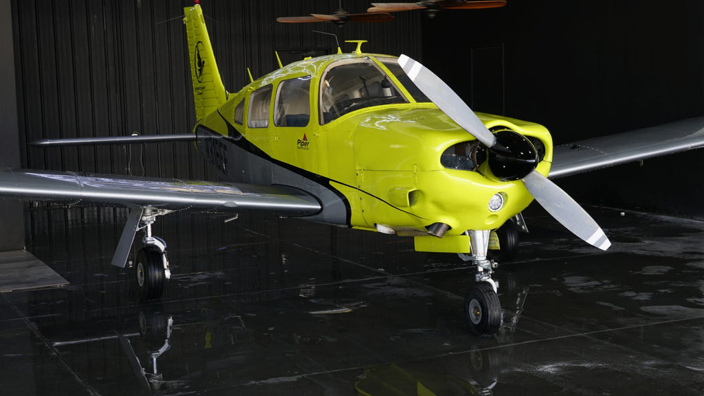 Piper Arrow complex trainer used for commercial pilot license training at Van Nuys Airport