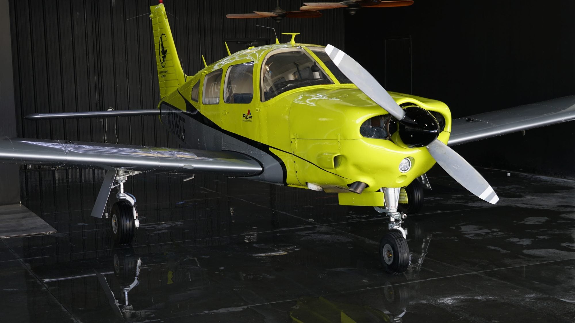 Piper Arrow complex trainer used for commercial pilot license training at Van Nuys Airport